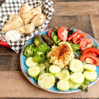 Mordor Hummus Platter